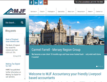 Tablet Screenshot of mjfaccountancy.co.uk